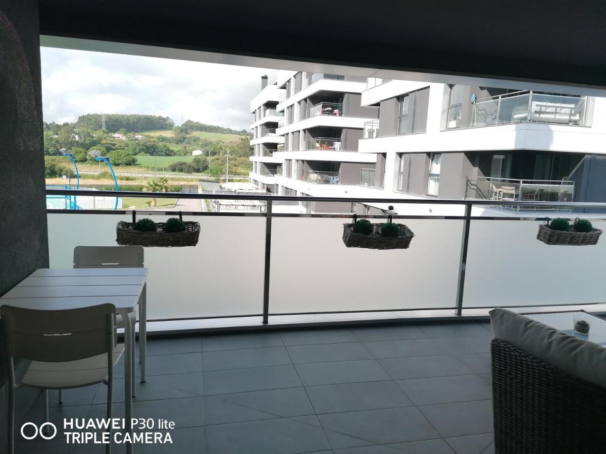 Luminoso Apartamento En Circulo Miramar Luanco Exteriör bild