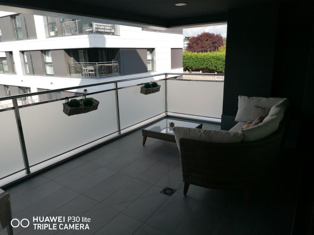 Luminoso Apartamento En Circulo Miramar Luanco Exteriör bild
